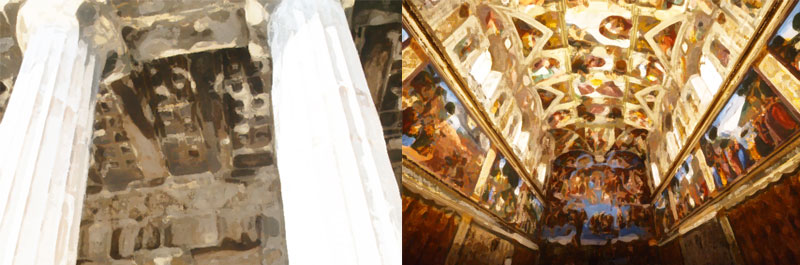 Luxdezine Ceiling Greek Romans