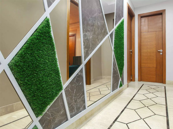 Luxdezine Cover The Wall With Some Turf Accent Panels