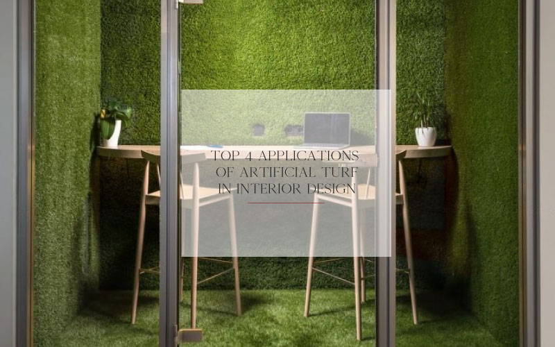 Luxdezine Top 4 Applications Of Artificial Grass In Interior Design