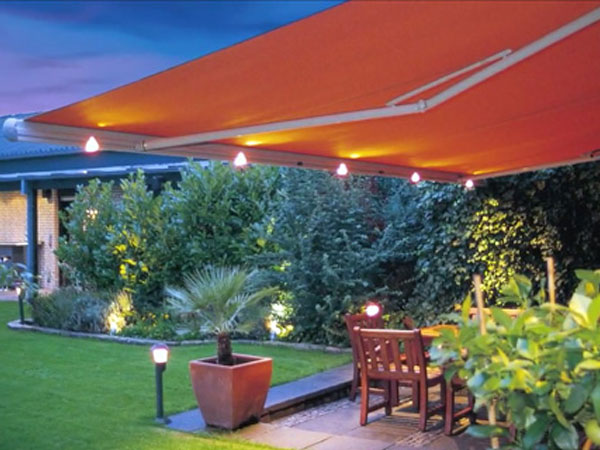 Luxdezine Red Casette Awning