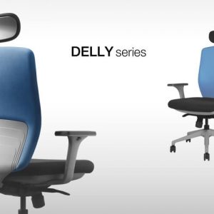 Luxdezine Blue Delly Series Office Chair