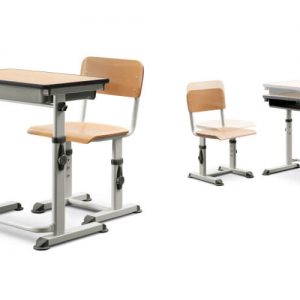 Luxdezine School Classroom Furniture Wood Table Chair