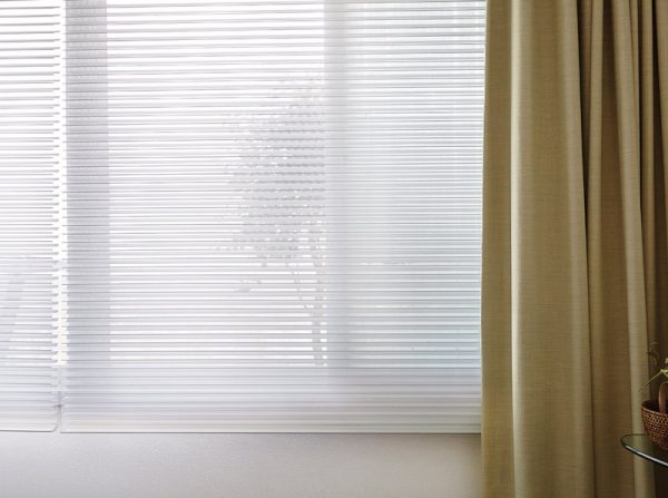 Luxdezine Window Blinds 3D Shade Privacy Bedroom White