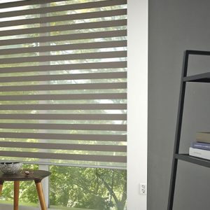 Luxdezine Window Blinds Combi Shades Interior Hlaf Open Living Space