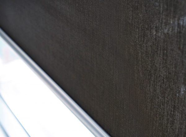 Luxdezine Window Blinds Roll Screen Black Texture
