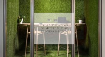 Top 4 Applications of Artificial Turf in Interior Design