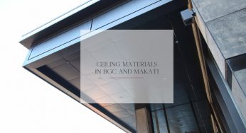 Ceiling materials in BGC and Makati